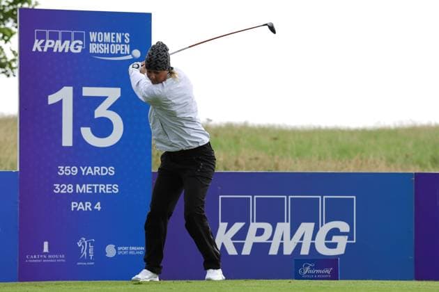 KPMG Women s Irish Open 2025, Carton House, Maynooth 3 7 2025 Anna Nordqvist Anna Nordqvist 3 7 2025  Copyright: x INPHO LaszloxGeczox LG1_0284