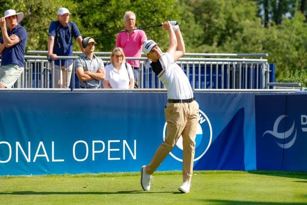 MUNICH, GERMANY - 03.07.2025: Matthias SCHWAB (AUT). The BMW International Open at Golfclub Munchen Eichenried on July 03, 2025 in Germany.