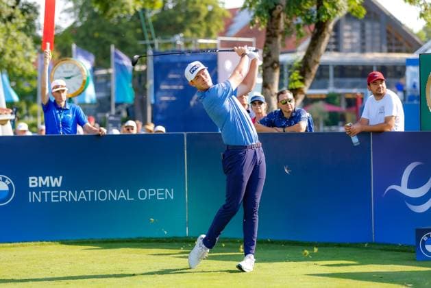 MUNICH, GERMANY - 03.07.2025: Hamish BROWN (DEN). The BMW International Open at Golfclub Munchen Eichenried on July 03, 2025 in Germany.