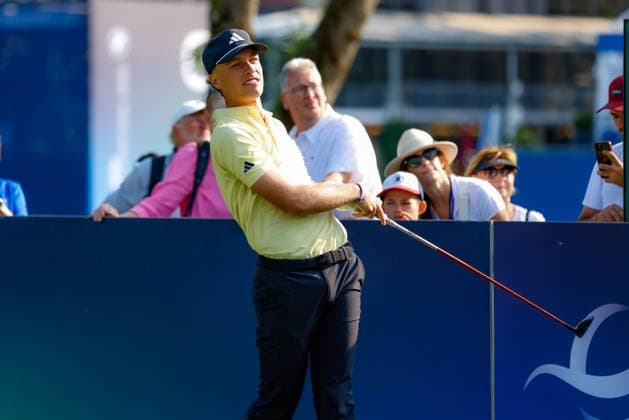 MUNICH, GERMANY - 03.07.2025: Tiger CHRISTENSEN (GER). The BMW International Open at Golfclub Munchen Eichenried on July 03, 2025 in Germany.