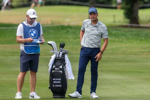 Michael Hirmer (GER), 36. BMW International Open 2025, Golf, DP World Tour, Herren, Runde 1, 03.07.2025 Eichenried Bayern Deutschland