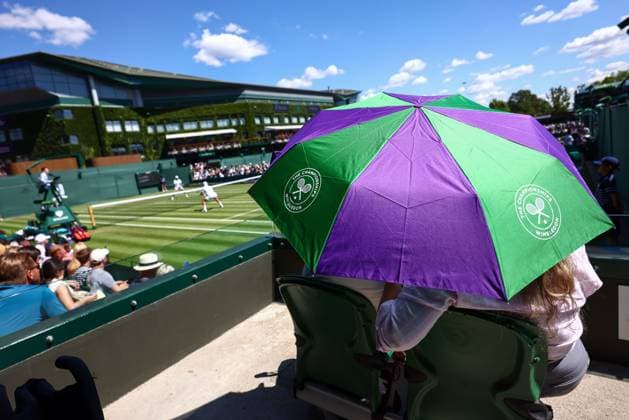 General view Wimbledon Tennis Championships, Day 4, The All England Lawn Tennis and Croquet Club, London, UK - 03 Jul 2025London The All England Lawn Tennis and United Kingdom  Copyright: xJamesxMarsh Shutterstockx 15382593x