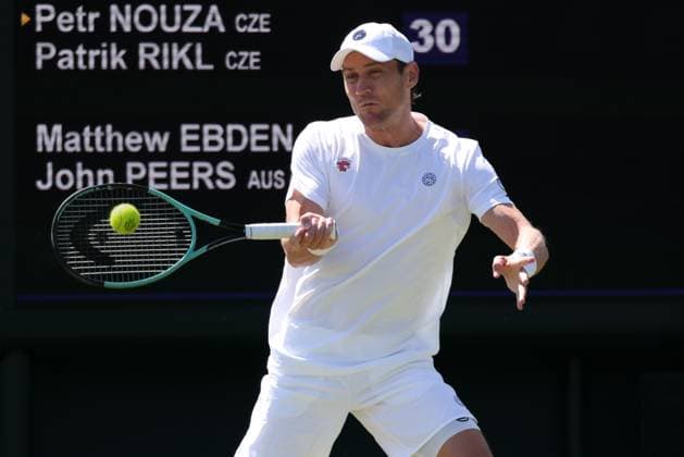 Matthew Ebden, John Peers, Herren Doppel, Men s Doubles Tennis - Wimbledon 2025 - Grand Slam ITF ATP, Tennis Herren WTA, Tennis Damen - AELTC - London - - Great Britain - 3 July 2025. Copyright: xJuergenxHasenkopfx