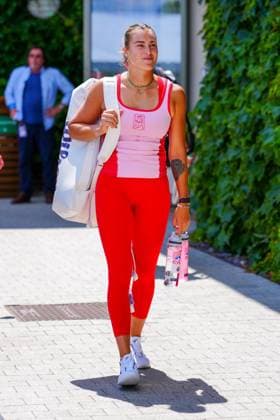 Aryna Sabalenka on the practice courts Wimbledon Tennis Championships, Day 4, The All England Lawn Tennis and Croquet Club, London, UK - 03 Jul 2025London The All England Lawn Tennis and United Kingdom  Copyright: xJavierxGarcia Shutterstockx 15382592x