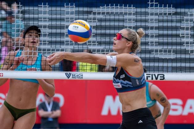 RECORD DATE NOT STATED Beach Pro Tour - Elite 16 Gstaad, 03.07.2025 Louisa Lippmann (GER); Beach Pro Tour - Elite 16 Gstaad am 03.07.2025 Copyright: xBEAUTIFULxSPORTS PeterxWeberx