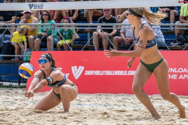RECORD DATE NOT STATED Beach Pro Tour - Elite 16 Gstaad, 03.07.2025 Anna Grüne (GER); Beach Pro Tour - Elite 16 Gstaad am 03.07.2025 Copyright: xBEAUTIFULxSPORTS PeterxWeberx
