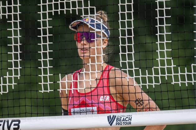 RECORD DATE NOT STATED Beach Pro Tour - Elite 16 Gstaad, 03.07.2025 Svenja Mueller (GER); Beach Pro Tour - Elite 16 Gstaad am 03.07.2025 Copyright: xBEAUTIFULxSPORTS PeterxWeberx