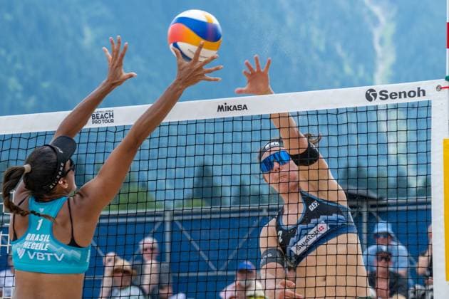 RECORD DATE NOT STATED Beach Pro Tour - Elite 16 Gstaad, 03.07.2025 Anna Grüne (GER); Beach Pro Tour - Elite 16 Gstaad am 03.07.2025 Copyright: xBEAUTIFULxSPORTS PeterxWeberx