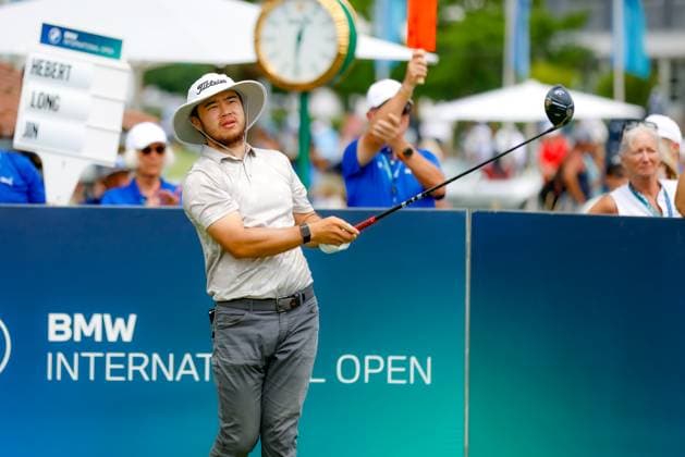 MUNICH, GERMANY - 03.07.2025: Zihao JIN (CHN). The BMW International Open at Golfclub Munchen Eichenried on July 03, 2025 in Germany.