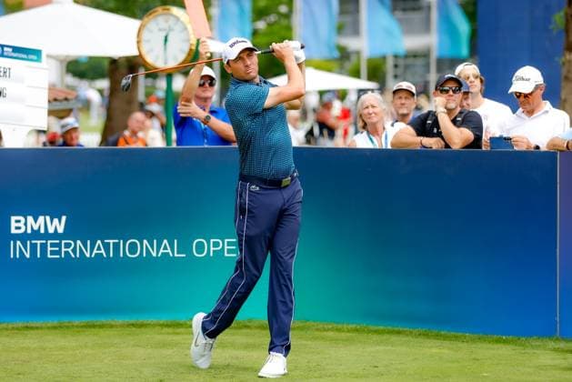 MUNICH, GERMANY - 03.07.2025: Benjamin HEBERT (FRA). The BMW International Open at Golfclub Munchen Eichenried on July 03, 2025 in Germany.
