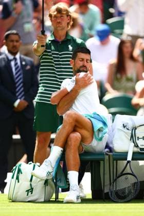 Novak Djokovic during his second round match Wimbledon Tennis Championships, Day 4, The All England Lawn Tennis and Croquet Club, London, UK - 03 Jul 2025London The All England Lawn Tennis and United Kingdom  Copyright: xJamesxMarsh Shutterstockx 15382593ca