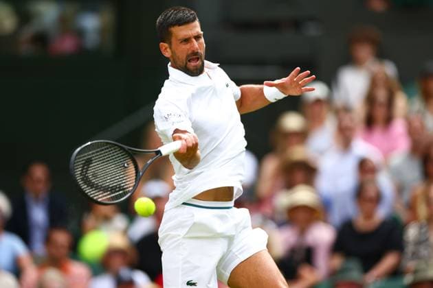 Novak Djokovic during his second round match Wimbledon Tennis Championships, Day 4, The All England Lawn Tennis and Croquet Club, London, UK - 03 Jul 2025London The All England Lawn Tennis and United Kingdom  Copyright: xJamesxMarsh Shutterstockx 15382593cb
