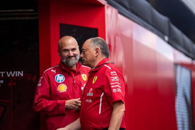 Formula 1 Japanese Grand Prix 2025 - Media Day Thursday Fred Vasseur (Fra) of Scuderia Ferrari during the Formula 1 Qatar Airways British Grand Prix 2025 on Media Day at the Silverstone International Circuit, Silverstone, Great Britain on July 3, 2025 Photo by Antoine Lapeyre ABACAPRESS.COM Silverstone United Kingdom  Copyright: xLapeyrexAntoine ABACAx