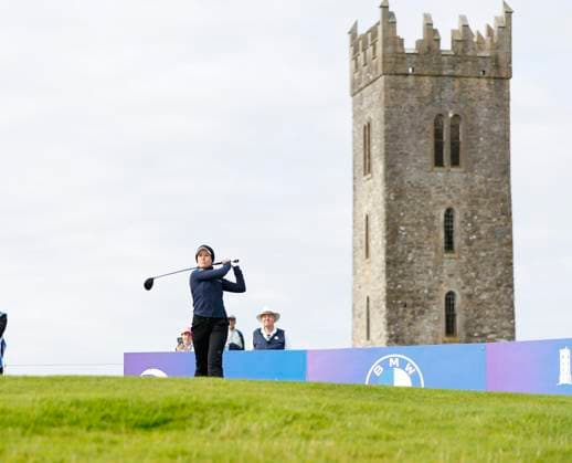 3rd July 2025; The O& x2019;Meara Course at Carton House, Maynooth, County Kildare, Ireland; KPMG Womens Irish Open Golf, Round 1; Chiara Tamburlini of Switzerland teeing off on the 10th hole  ActionPlus12808191 PeterxFitzpatrick