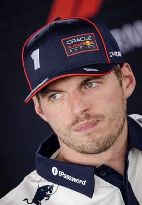 SILVERSTONE - Max Verstappen (Red Bull Racing) speaks to the press at the Silverstone circuit ahead of the Great Britain Grand Prix. ANP SEM VAN DER WAL xVIxANPxSportx xxANPxIVx 530883377 originalFilename: 530883377.jpg
