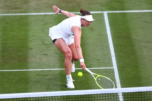 Barbora Krejcikova during her second round match Wimbledon Tennis Championships, Day 4, The All England Lawn Tennis and Croquet Club, London, UK - 03 Jul 2025London The All England Lawn Tennis and United Kingdom  Copyright: xJamesxMarsh Shutterstockx 15382593dx