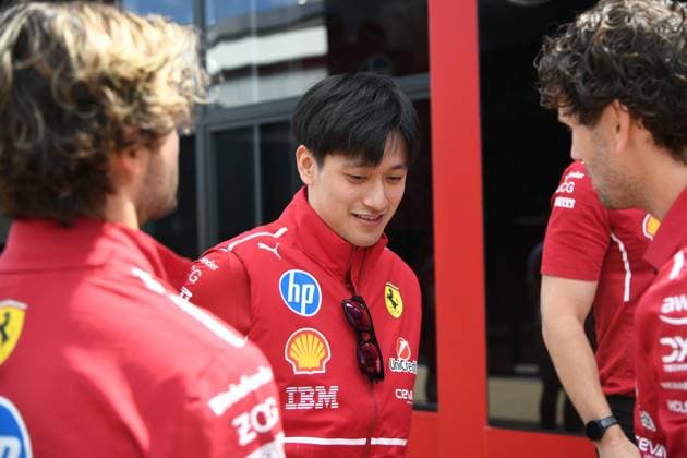 Zhou Guanyu F1 -- day 1 Formula 1 Qatar Airways British Grand Prix -- 2025 Zhou Guanyu during the Thursday (first day) of the Formula 1 Qatar Airways British Grand Prix at the Silverstone Circuit in Silverstone, Northamptonshire, United Kingdom on Thursday, July 03, 2025. (Photo by ATP, Tennis Herren Bildagentur STF Stanley Anthony) Featuring: Zhou Guanyu Where: Silverstone, Northamptonshire, United Kingdom When: 03 Jul 2025 Credit: Anthony Stanley WENN **ATP Bildagentur Muenchen Roemerstr. 6, D-80801 Muenchen, Germany phone: +49 152 286 572 22, e-mail: news@atp.de jp.thill.atp@gmail.com** Silverstone Northamptonshire United Kingdom Copyright: xWENNx wenn40524648 ASC ZDSx 0823945437st