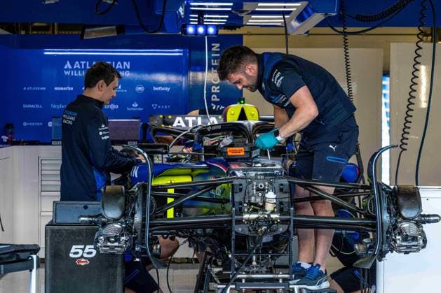 FORMULE 1 : Grand Prix de Grande Bretagne - Silverstone - 03 07 2025 at the 2025 Formula 1 Qatar Airways British Grand Prix, round 12 of the 2025 Formula 1 World Championship, WM, Weltmeisterschaft which takes place from July 4 to 6, 2025 at the Silverstone Great Britain (GB).  Copyright: xIANxBUNDEYx xMPSxAGENCYx x