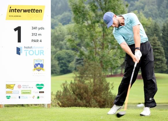 GOLF - Interwetten Open HAUS,AUSTRIA,03.JUL.25 - GOLF - Interwetten Open, HotelPlanner Tour, Golfclub Schladming. Image shows Rocco Repetto Taylor (ESP).  GEPAxpictures xHansxOberlaender