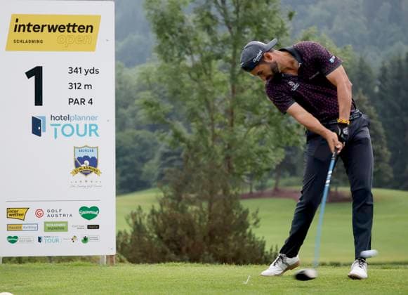 GOLF - Interwetten Open HAUS,AUSTRIA,03.JUL.25 - GOLF - Interwetten Open, HotelPlanner Tour, Golfclub Schladming. Image shows Santiago Tarrio (ESP).  GEPAxpictures xHansxOberlaender