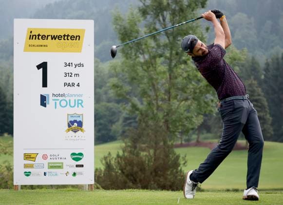 GOLF - Interwetten Open HAUS,AUSTRIA,03.JUL.25 - GOLF - Interwetten Open, HotelPlanner Tour, Golfclub Schladming. Image shows Santiago Tarrio (ESP).  GEPAxpictures xHansxOberlaender