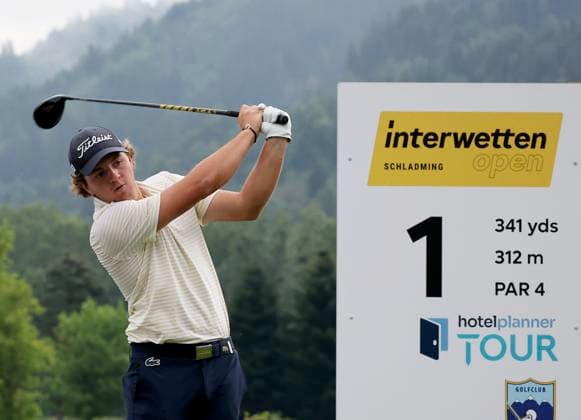 GOLF - Interwetten Open HAUS,AUSTRIA,03.JUL.25 - GOLF - Interwetten Open, HotelPlanner Tour, Golfclub Schladming. Image shows Oihan Guillamoundeguy (FRA).  GEPAxpictures xHansxOberlaender
