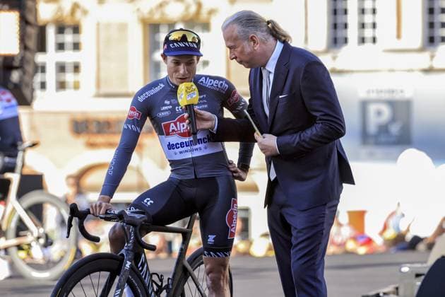 Jasper PHILIPSEN, Alpecin - Deceuninck, during the Tour de France 2025, UCI WorldTour cycling event, Teams presentation on 3 July 2025 in Lille, France during Tour de France 2025 - Team Presentation, Tour De France race in France, France, July 03 2025  Copyright: xStefanoxCavasino IPAxSportx xipa-agency.netx xx IPA_59883691 IPA_Agency_IPA59883691