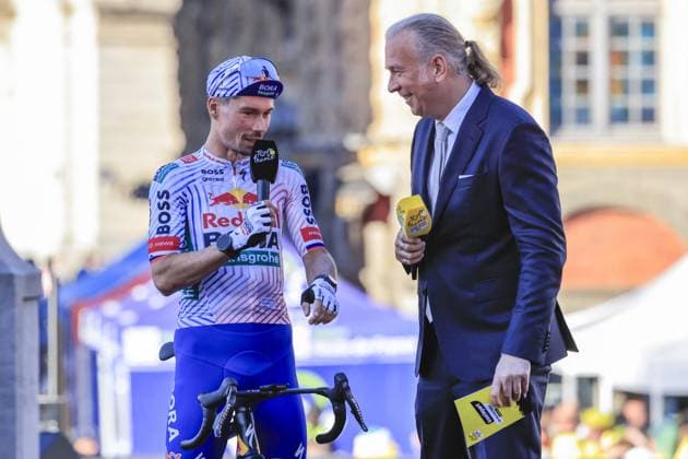 CICLISMO - Tour De France - Tour de France 2025 - Team Presentation rimoÅ¾ ROGLI?, Red Bull - BORA - hansgrohe, during the Tour de France 2025, UCI WorldTour cycling event, Teams presentation on 3 July 2025 in Lille, France during Tour de France 2025 - Team Presentation, Tour De France race in France, France, July 03 2025 France France  Copyright: xIPAxSport ABACAx