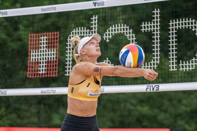 RECORD DATE NOT STATED Beach Pro Tour - Elite 16 Gstaad, 03.07.2025 Linda Bock (GER); Beach Pro Tour - Elite 16 Gstaad am 03.07.2025 Copyright: xBEAUTIFULxSPORTS PeterxWeberx