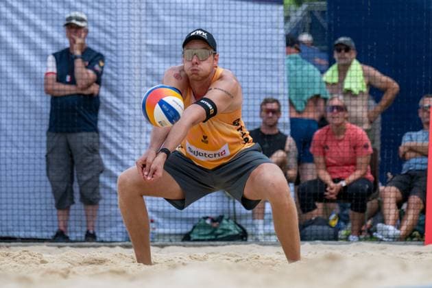 RECORD DATE NOT STATED Beach Pro Tour - Elite 16 Gstaad, 03.07.2025 Nils Ehlers (GER); Beach Pro Tour - Elite 16 Gstaad am 03.07.2025 Copyright: xBEAUTIFULxSPORTS PeterxWeberx
