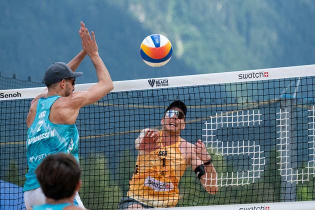 RECORD DATE NOT STATED Beach Pro Tour - Elite 16 Gstaad, 03.07.2025 Nils Ehlers (GER); Beach Pro Tour - Elite 16 Gstaad am 03.07.2025 Copyright: xBEAUTIFULxSPORTS PeterxWeberx