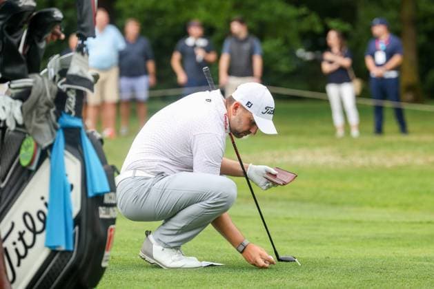 Nicolai von Dellingshausen (GER), 36. BMW International Open 2025, Golf, DP World Tour, Herren, Runde 2, 04.07.2025 Eichenried Bayern Deutschland