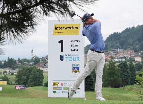 GOLF - Interwetten Open HAUS,AUSTRIA,04.JUL.25 - GOLF - Interwetten Open, HotelPlanner Tour, Golfclub Schladming. Image shows Julian Perico (PER).  GEPAxpictures xHansxOberlaender