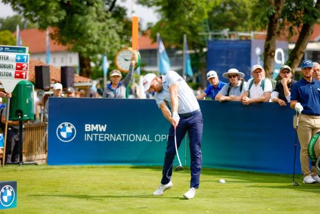 MUNICH, GERMANY - 04.07.2025: Maximilian KIEFFER (GER). The BMW International Open at Golfclub Munchen Eichenried on July 04, 2025 in Germany.