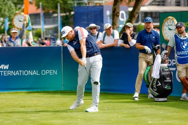 MUNICH, GERMANY - 04.07.2025: Dan BRADBURY (ENG). The BMW International Open at Golfclub Munchen Eichenried on July 04, 2025 in Germany.
