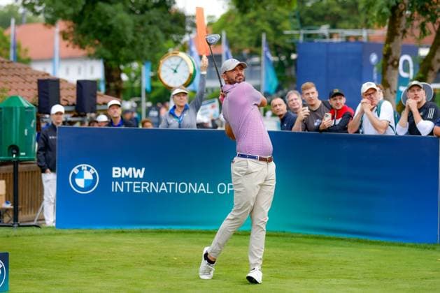 MUNICH, GERMANY - 04.07.2025: Wesley BRYAN (USA). The BMW International Open at Golfclub Munchen Eichenried on July 04, 2025 in Germany.