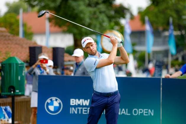 MUNICH, GERMANY - 04.07.2025: Maximilian KIEFFER (GER). The BMW International Open at Golfclub Munchen Eichenried on July 04, 2025 in Germany.