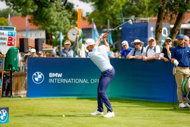MUNICH, GERMANY - 04.07.2025: Maximilian KIEFFER (GER). The BMW International Open at Golfclub Munchen Eichenried on July 04, 2025 in Germany.