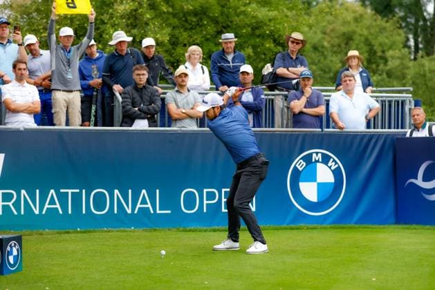 MUNICH, GERMANY - 04.07.2025: Zihao JIN (CHN). The BMW International Open at Golfclub Munchen Eichenried on July 04, 2025 in Germany.