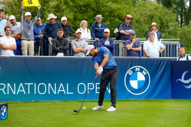 MUNICH, GERMANY - 04.07.2025: Zihao JIN (CHN). The BMW International Open at Golfclub Munchen Eichenried on July 04, 2025 in Germany.