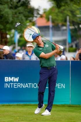 MUNICH, GERMANY - 04.07.2025: Marcel SIEM (GER). The BMW International Open at Golfclub Munchen Eichenried on July 04, 2025 in Germany.
