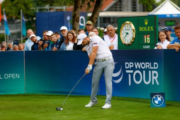 MUNICH, GERMANY - 04.07.2025: Nicolai VON DELLINGSHAUSEN (GER). The BMW International Open at Golfclub Munchen Eichenried on July 04, 2025 in Germany.
