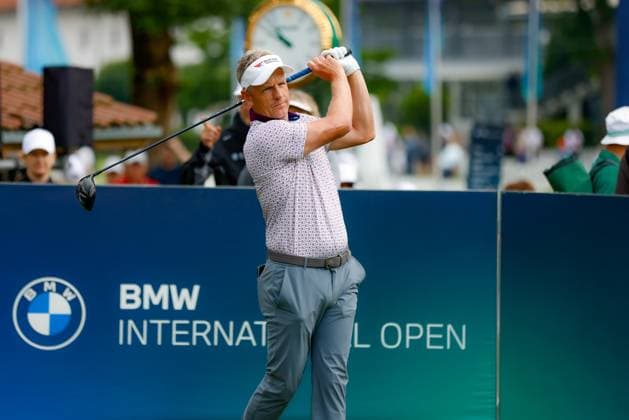 MUNICH, GERMANY - 04.07.2025: Luke DONALD (ENG). The BMW International Open at Golfclub Munchen Eichenried on July 04, 2025 in Germany.