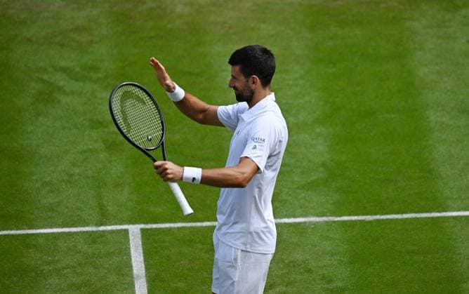 2025 Wimbledon Novak Djokovic (SRB)
