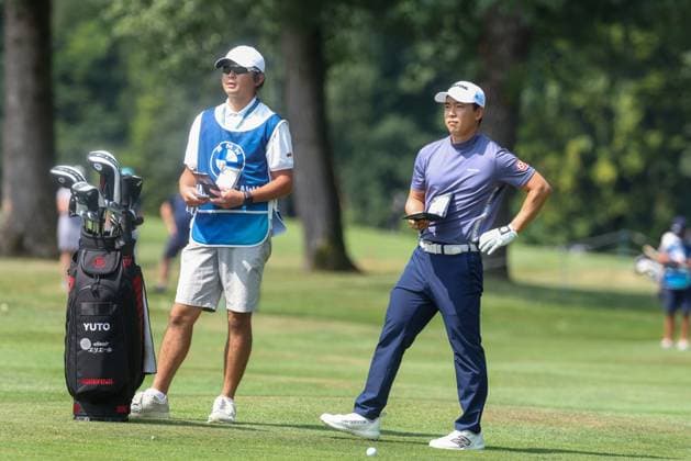 Yuto Katsuragawa (JPN), 36. BMW International Open 2025, Golf, DP World Tour, Herren, Runde 2, 04.07.2025 Eichenried Bayern Deutschland