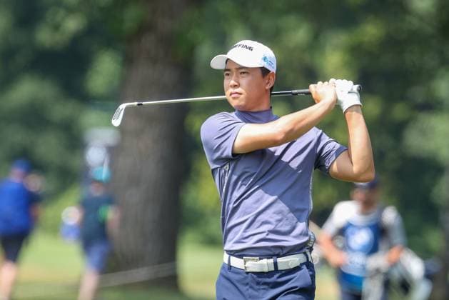 Yuto Katsuragawa (JPN), 36. BMW International Open 2025, Golf, DP World Tour, Herren, Runde 2, 04.07.2025 Eichenried Bayern Deutschland