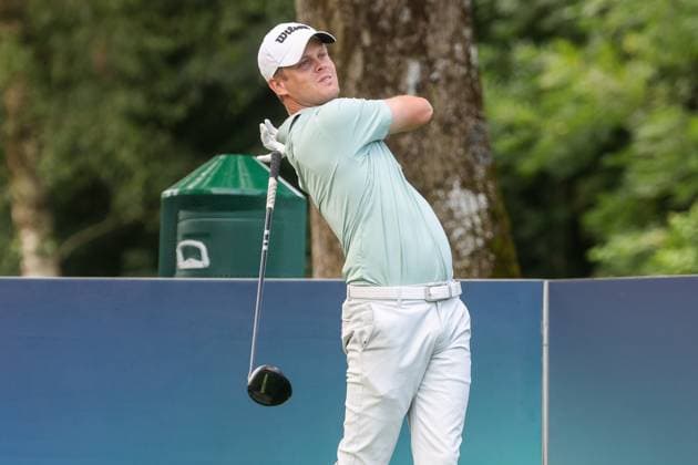 Hurly Long (GER) am Abschlag,Tee, 36. BMW International Open 2025, Golf, DP World Tour, Herren, Runde 2, 04.07.2025 Eichenried Bayern Deutschland