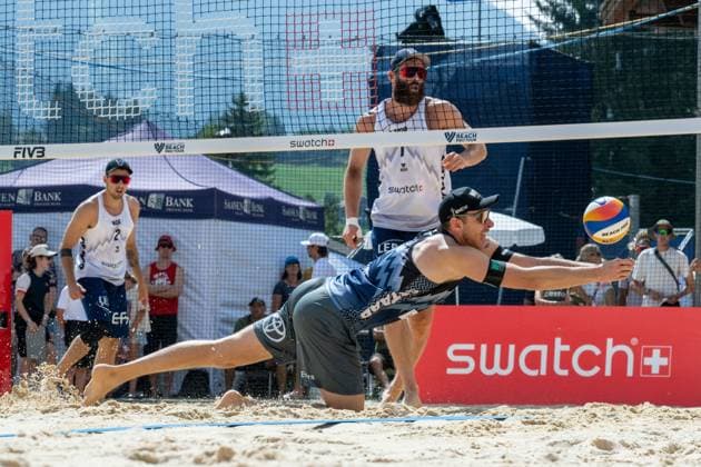 RECORD DATE NOT STATED Beach Pro Tour - Elite 16 Gstaad, 04.07.2025 Nils Ehlers (GER); Beach Pro Tour - Elite 16 Gstaad am 04.07.2025 Copyright: xBEAUTIFULxSPORTS PeterxWeberx