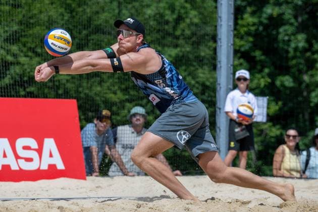 RECORD DATE NOT STATED Beach Pro Tour - Elite 16 Gstaad, 04.07.2025 Nils Ehlers (GER); Beach Pro Tour - Elite 16 Gstaad am 04.07.2025 Copyright: xBEAUTIFULxSPORTS PeterxWeberx