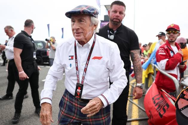 F1 British Grand Prix 2025 Practice 1 Jackie Stewart before first practice ahead of the Formula 1 British Grand Prix at Silverstone Circuit in Northampton, Great Britain on July 5, 2024. Northampton United Kingdom  Copyright: xJakubxPorzyckix originalFilename:porzycki-f1britis250704_npS2k.jpg